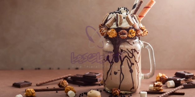 مواد لازم برای تهیه شیک شکلات خانگی حرفه‌ای